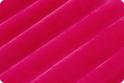 Fuchsia Solid Cuddle 3 58/60" Fabric ( 1 1/4 yard pack )