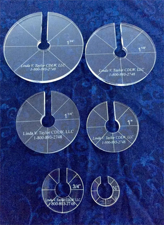 Crosshatch Circle Template Set