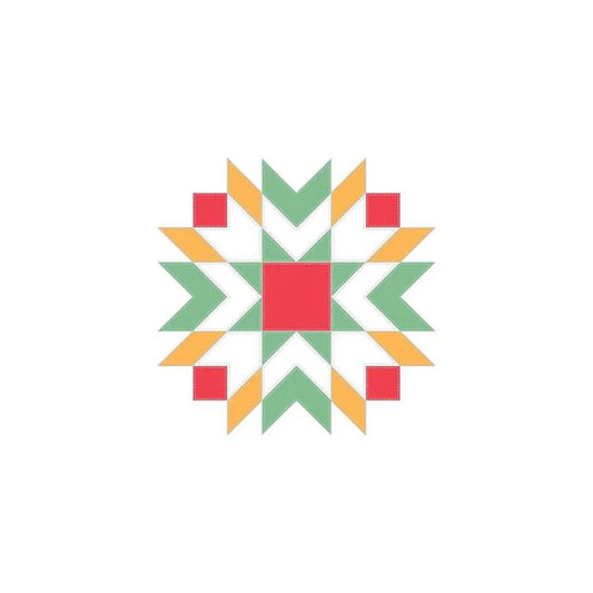 Gingham Star Needle Minder