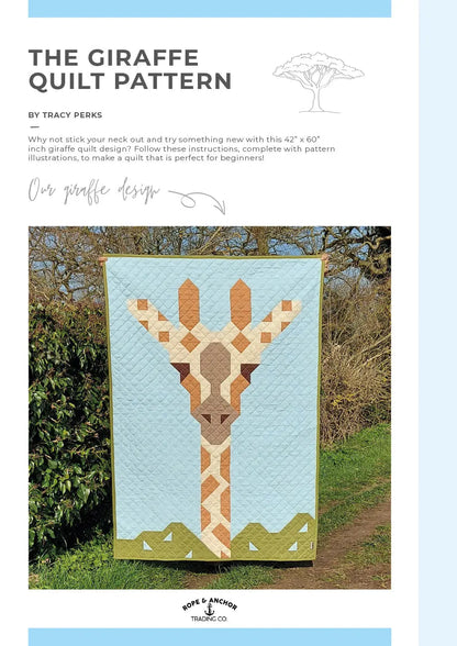 Giraffe Quilt Pattern