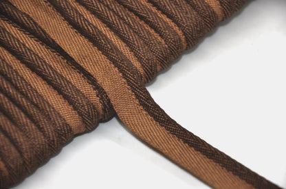 Godiva Collection - 1/4" Width PIPING CORD with LIP (50 Yard Roll) - BC-10098-88/66 Dark and Chocolate