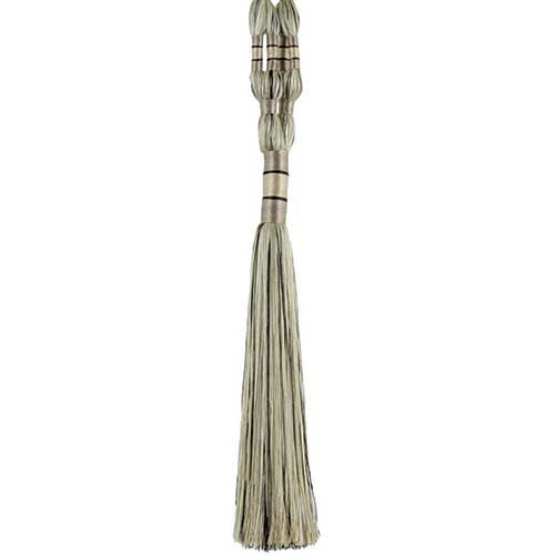 Godiva Collection - 12" length SINGLE TIEBACK - BT-6099-28/66 Beige and Chocolate