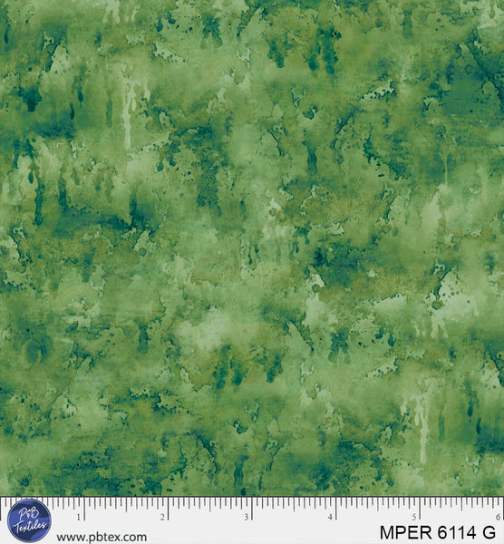 Green Meadow Perch MPER-6114-G Cotton 44/45 Fabric Per Yard