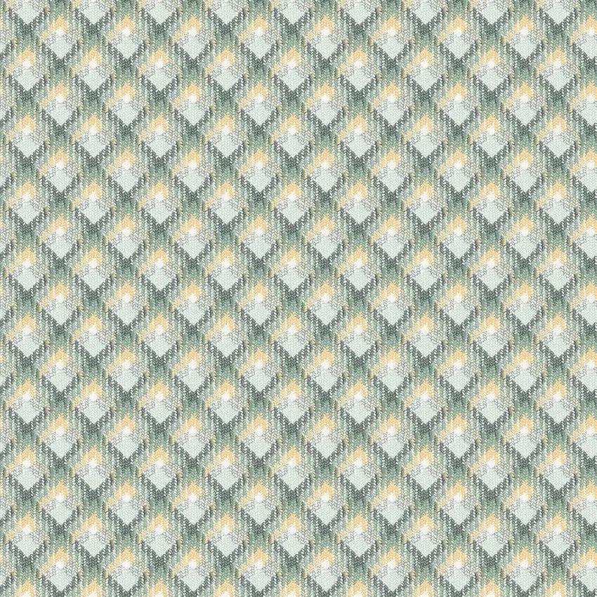 Green/Multi Plaid La Fleur Flannel Cotton 42"/43" Fabric Per Yard