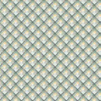 Green/Multi Plaid La Fleur Flannel Cotton 42"/43" Fabric Per Yard