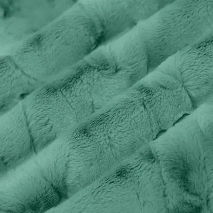 Green Spearmint Luxe Cuddle Mirage 80" Fabric per yard
