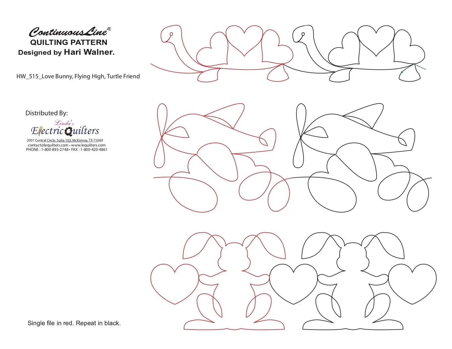 515 Children 1 Pantograph by Hari Walner