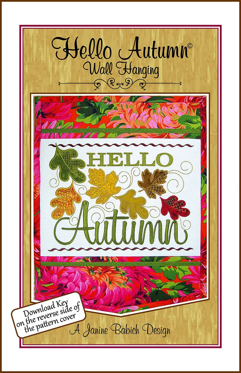 Hello Autumn Wall Hanging
