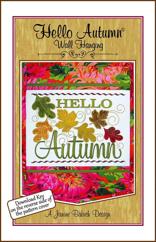 Hello Autumn Wall Hanging