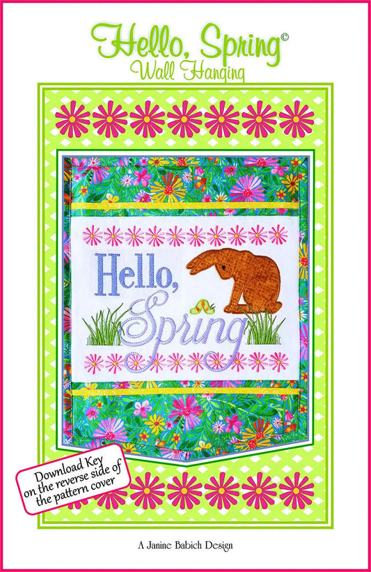 Hello Spring Wall Hanging