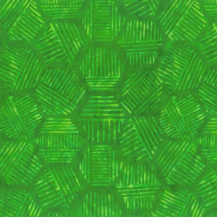 Hexies Avacado 81700-75 Cotton 44"/45" Fabric Per Yard