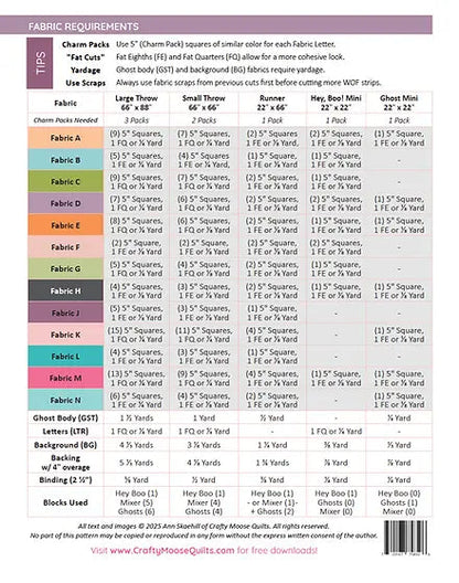Hey Betty Boo Printed Book Pattern