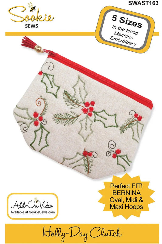Holly-Day Clutch ITH Pattern