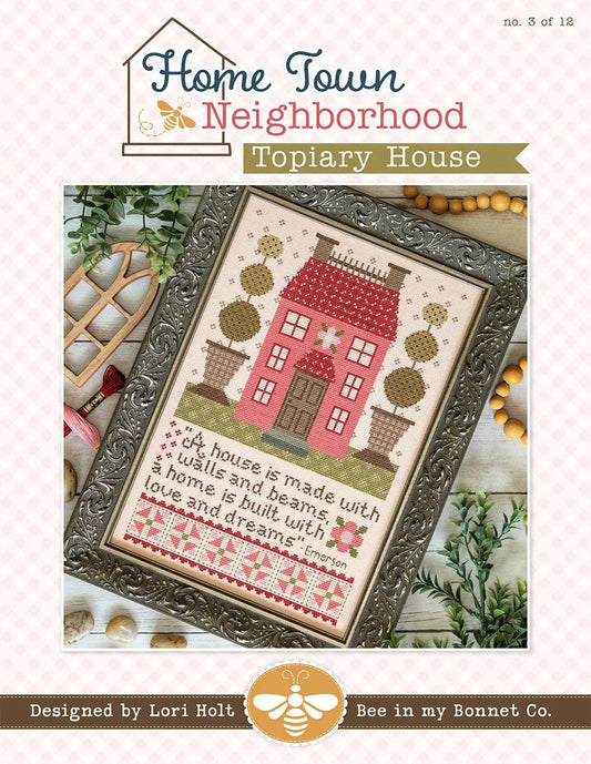 Home Town Neighborhood Topiary House July 2024