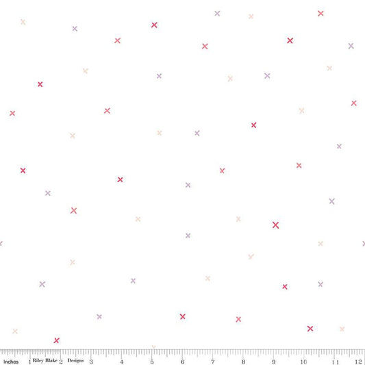 Hush Hush 5 Don't Cross Me Cotton 43"/44" Fabric Per Yard