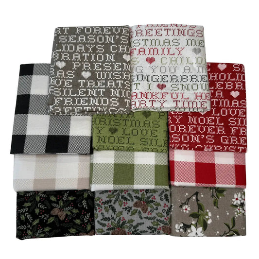 Hustle & Bustle Fat Quarter Bundle - Set of 11