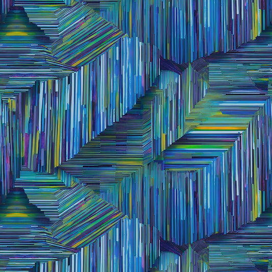 I Walk the Line Pacific Cotton Wideback Fabric per yard