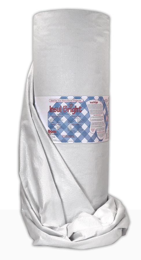 Insul-Bright 45" x 40 YD Batting - Heat-Resistant Insulation for Quilting Projects