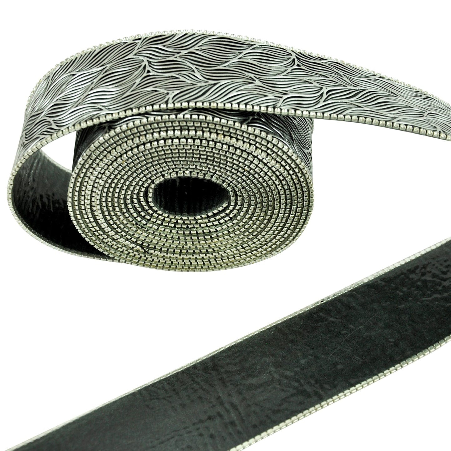 Iron-On Vinyl Rhinestone Trim - 1 7/8" Width (10 YDS)-BVR-705-11