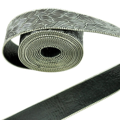 Iron-On Vinyl Rhinestone Trim - 1 7/8" Width (10 YDS)-BVR-705-11