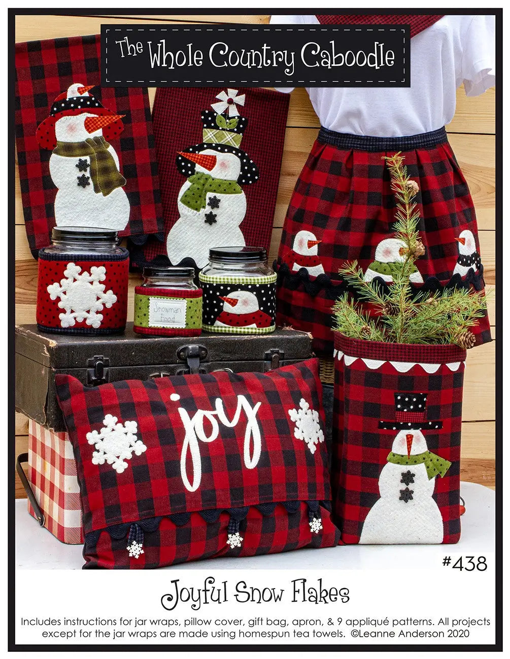 Joyful Snow Flakes Pattern