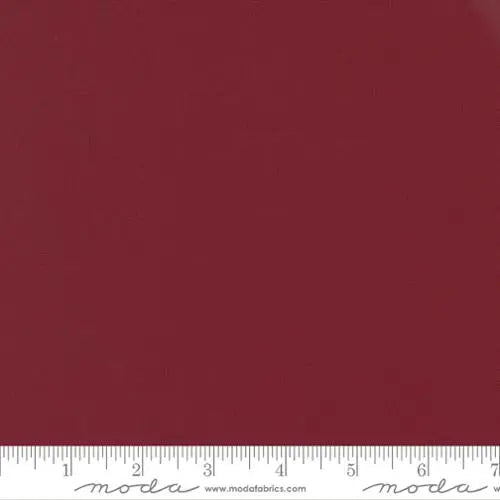 Kansas Red Bella Solids 44"/45" Fabric Per Yard