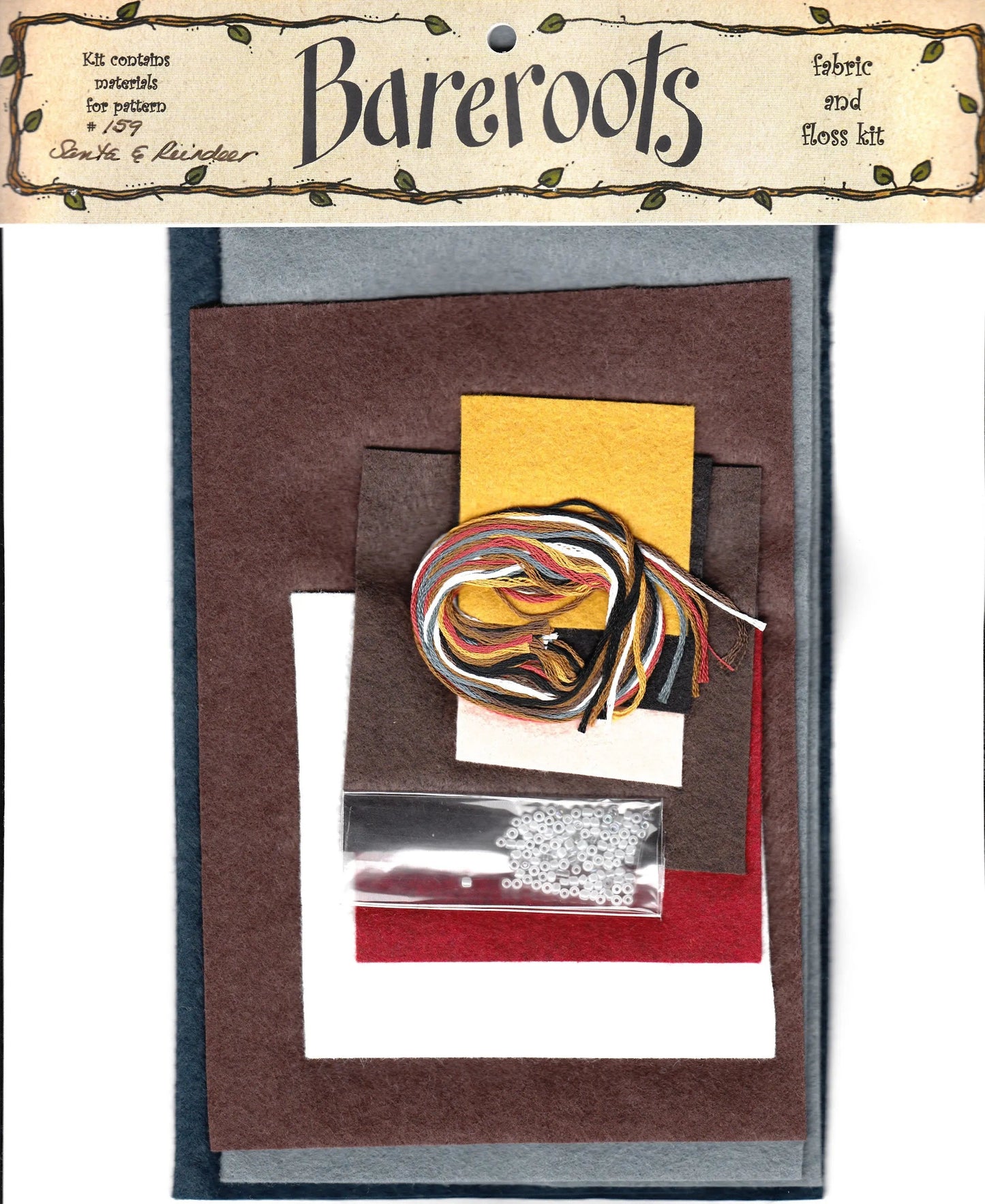 Kit Candle Mat Santa & Reindeer