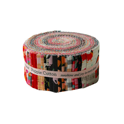 Kitty Loves Candy Poppie Cotton 2.5" Strips