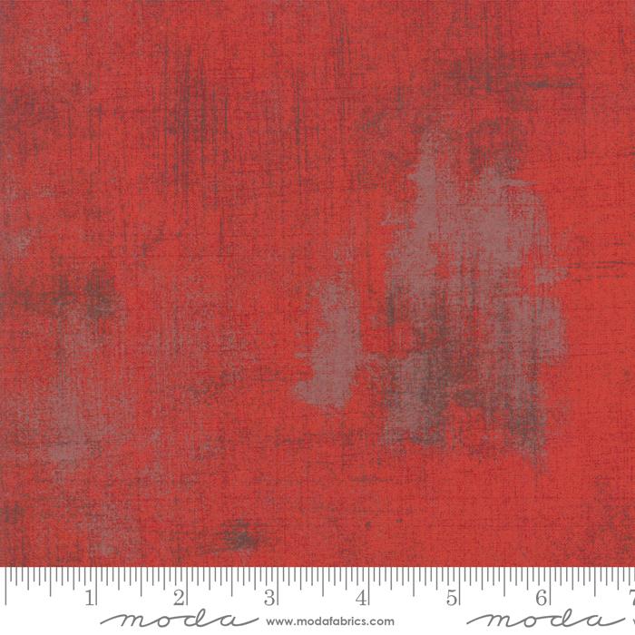 Red Grunge Basics 44"/45" Per Yard