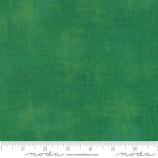 Green Grunge Basics Kelly Green 44"/45" Per Yard