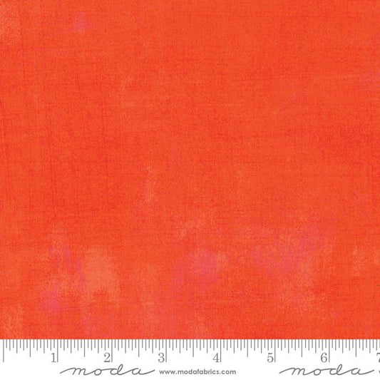 Orange Grunge Basics Tangerine 44"/45" Per Yard