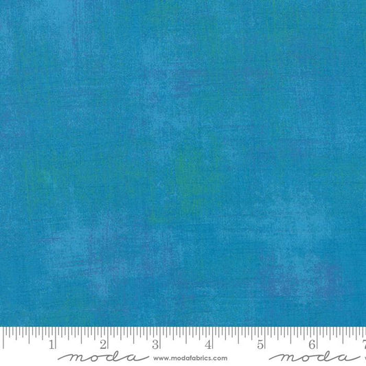 Blue Grunge Basics Turquoise 44"/45" Per Yard