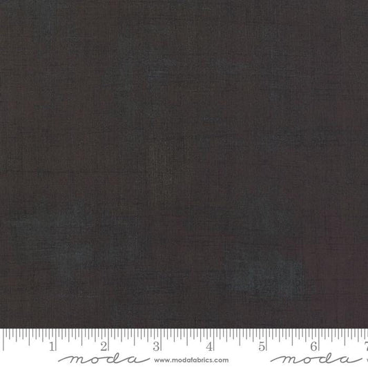 Black Grunge Basics Expresso 44"/45" Per Yard