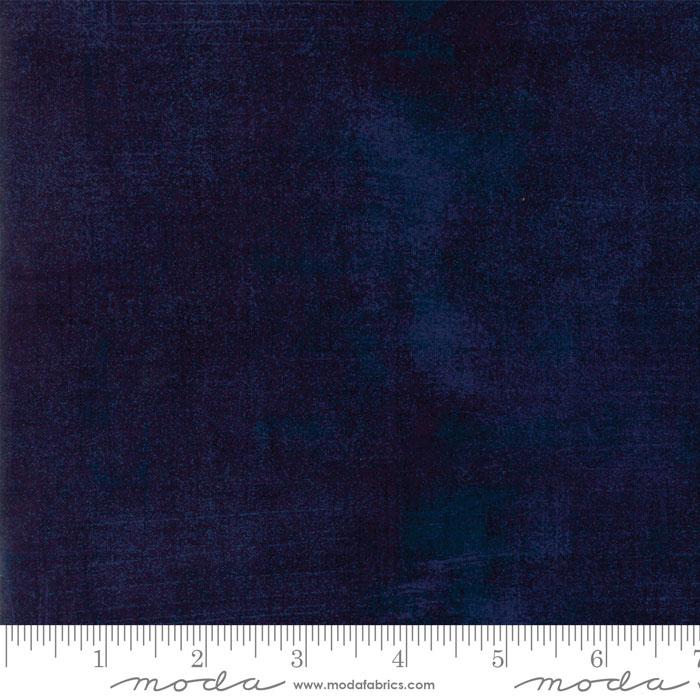 Blue Grunge Basics Peacoat 44"/45" Per Yard