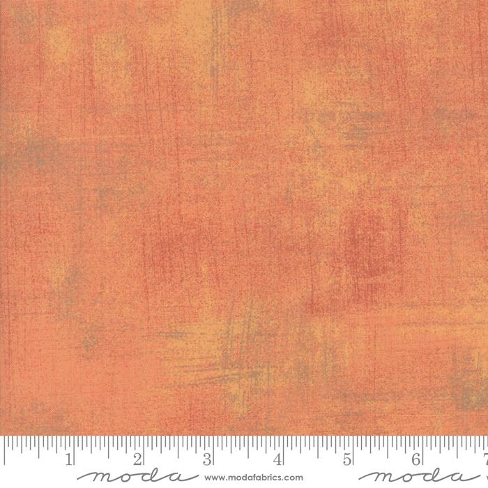 Orange Grunge Basics Canteloupe 44"/45" Per Yard