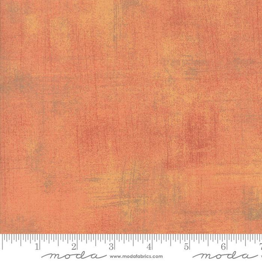 Orange Grunge Basics Canteloupe 44"/45" Per Yard
