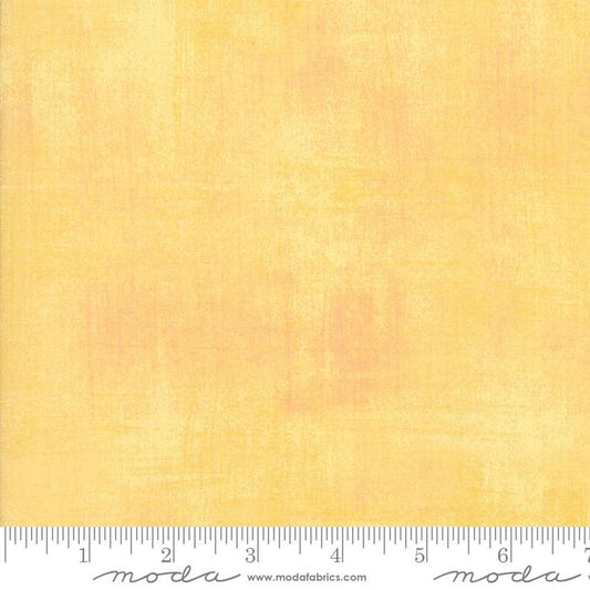 Yellow Grunge Basics Peachy 44"/45" Per Yard