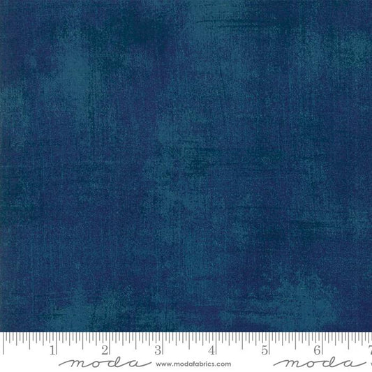 Blue Grunge Basics Storm 44"/45" Per Yard