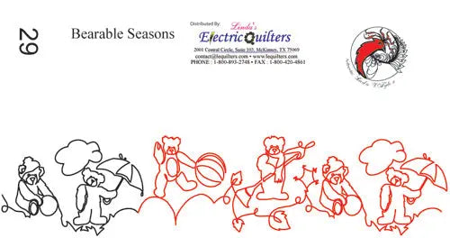 029 Bearable Seasons Pantograph by Linda V. Taylor