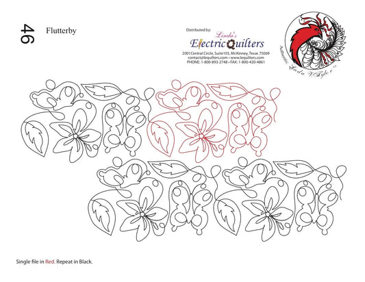 046 Flutterby Pantograph by Linda V. Taylor