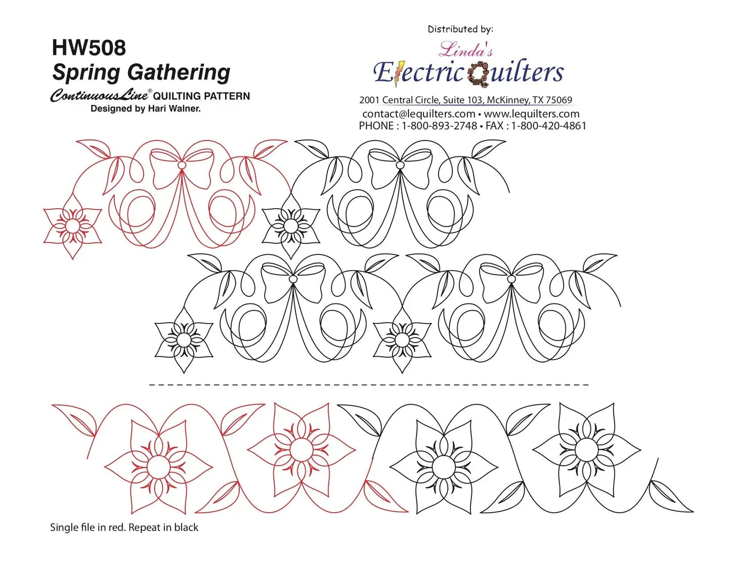 508 Spring Gathering Pantograph by Hari Walner