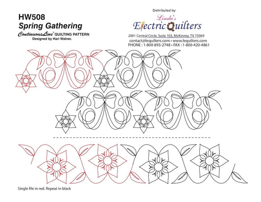 508 Spring Gathering Pantograph by Hari Walner