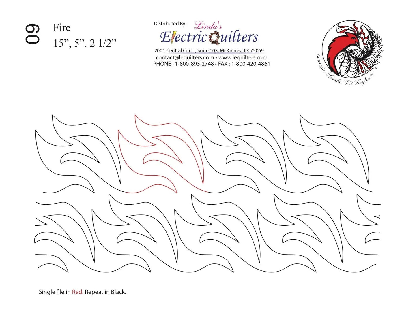 060 Fire Pantograph by Linda V. Taylor