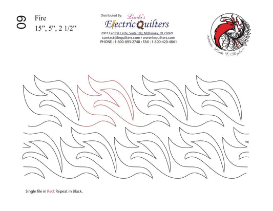 60A Fire Pantograph by Linda V. Taylor