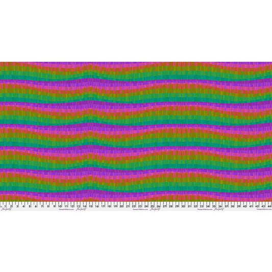 Love Stripe Multi Cotton 44"/45" Fabric Per Yard