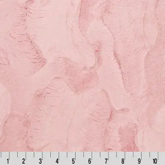 Luxe Cuddle Hide Blush Fabric - ( 2 Yard Pack )