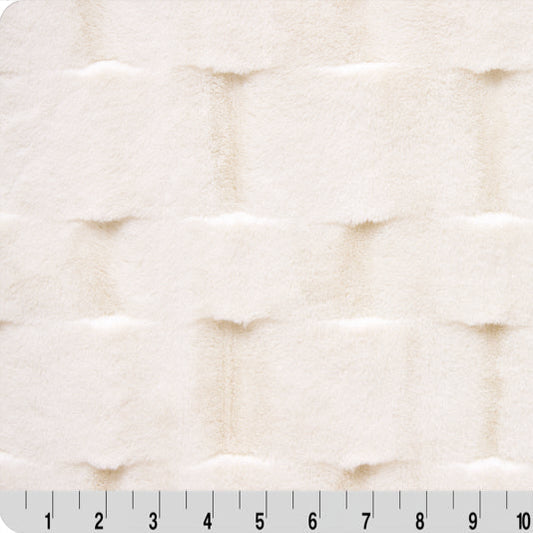 Luxe Cuddle Marbella Natural 58" - 60" Fabric per yard