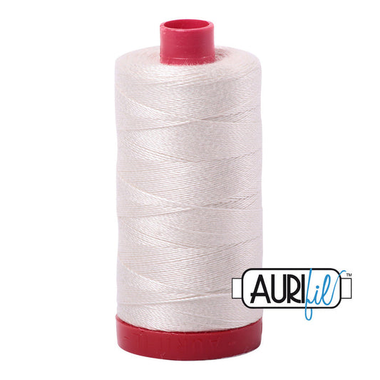 2312 Tan Aurifil Cotton 12 WT Large Spool