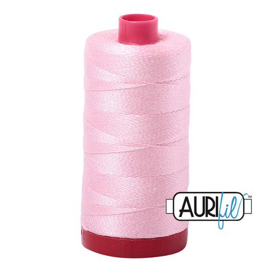 2423 Baby Pink Aurifil Cotton 12 WT Large Spool