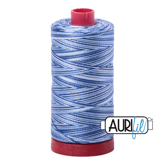 4655 Storm at Sea Aurifil Cotton 12 WT Large Spool